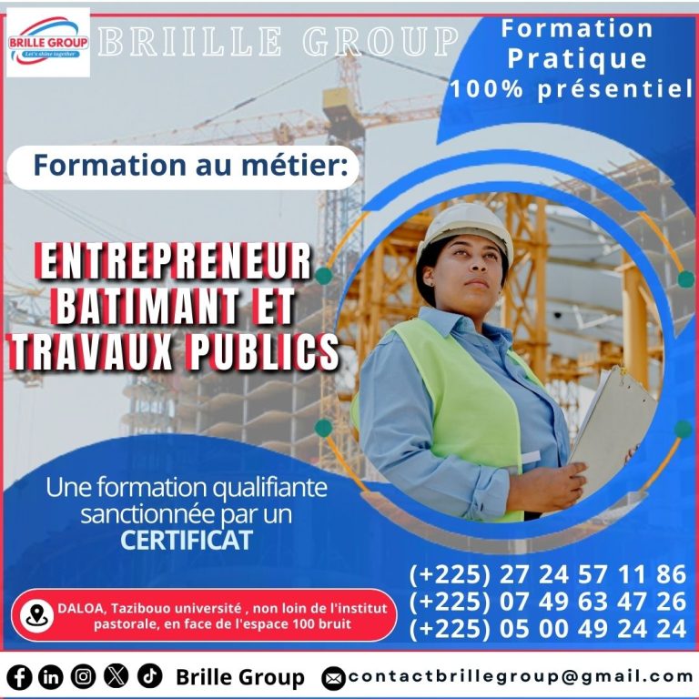 formation aux métiers